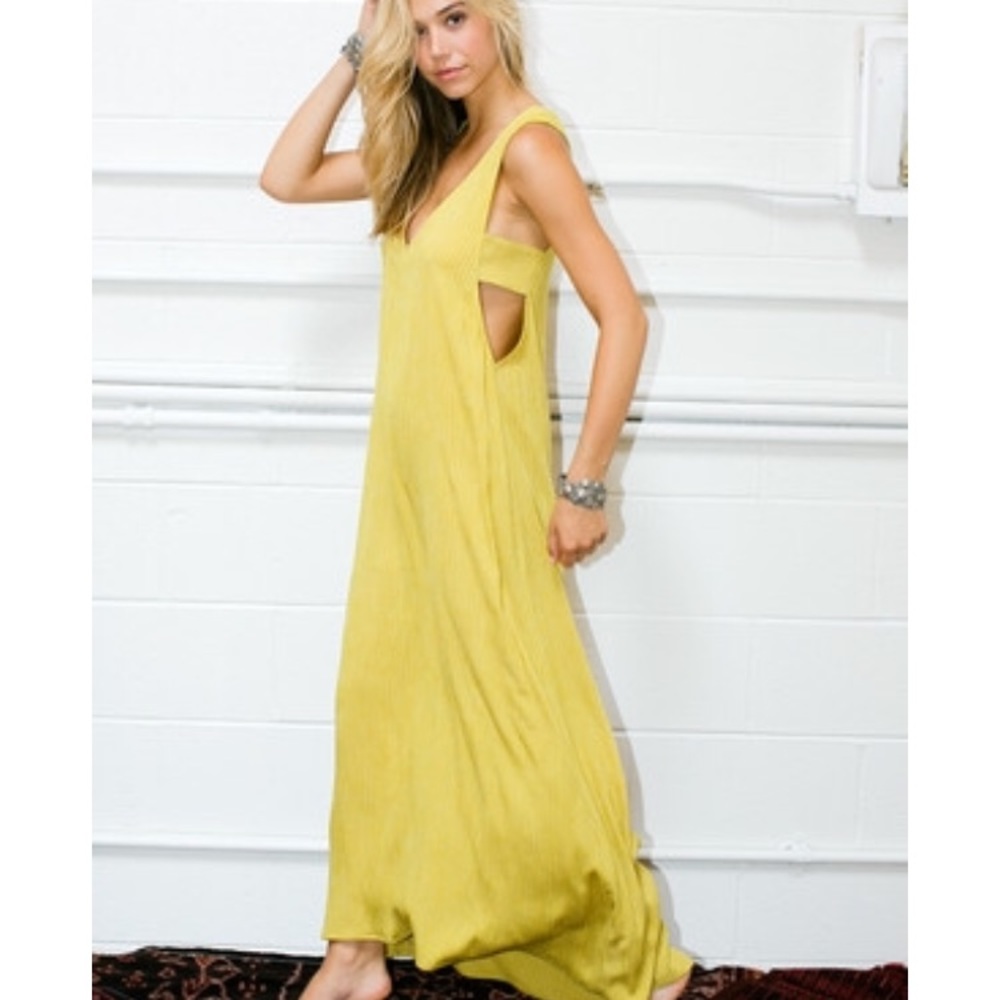 Flynn Skye Black desert day maxi dress